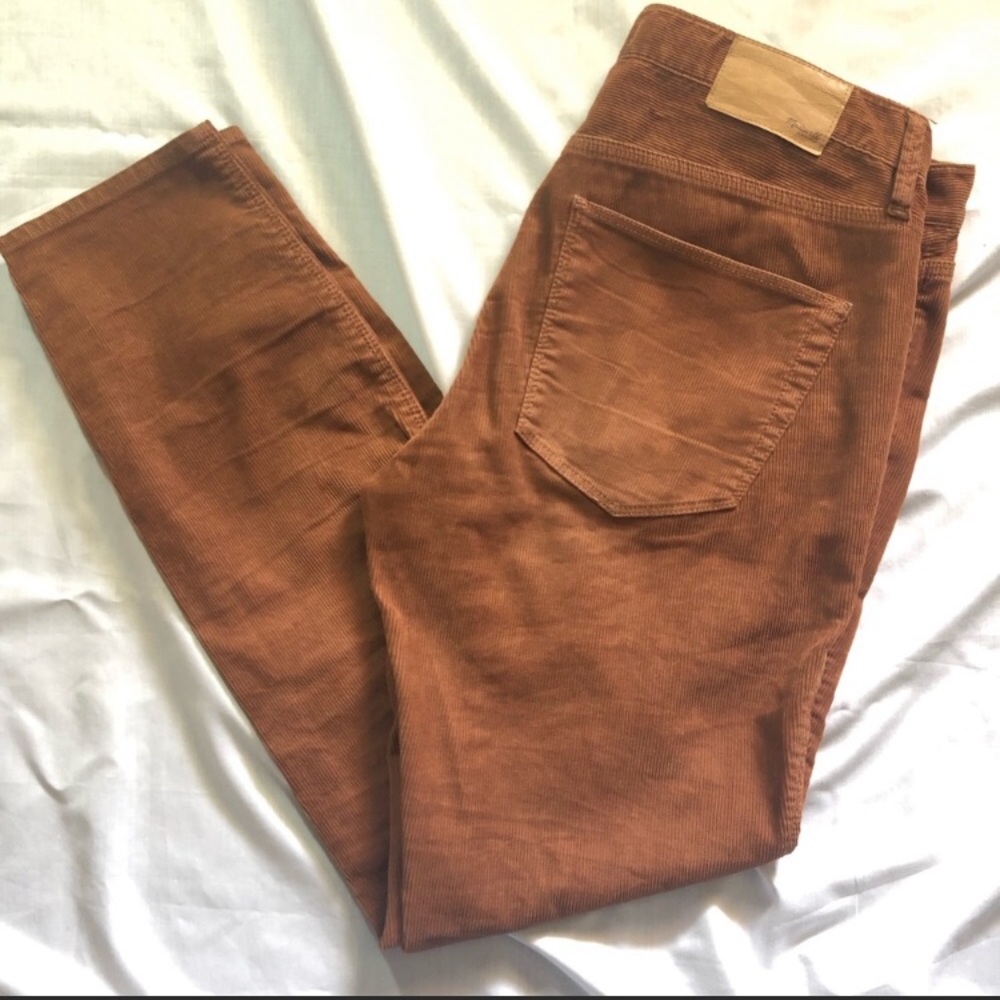 Madewell Brown Corduroy Jeans. Size 27.